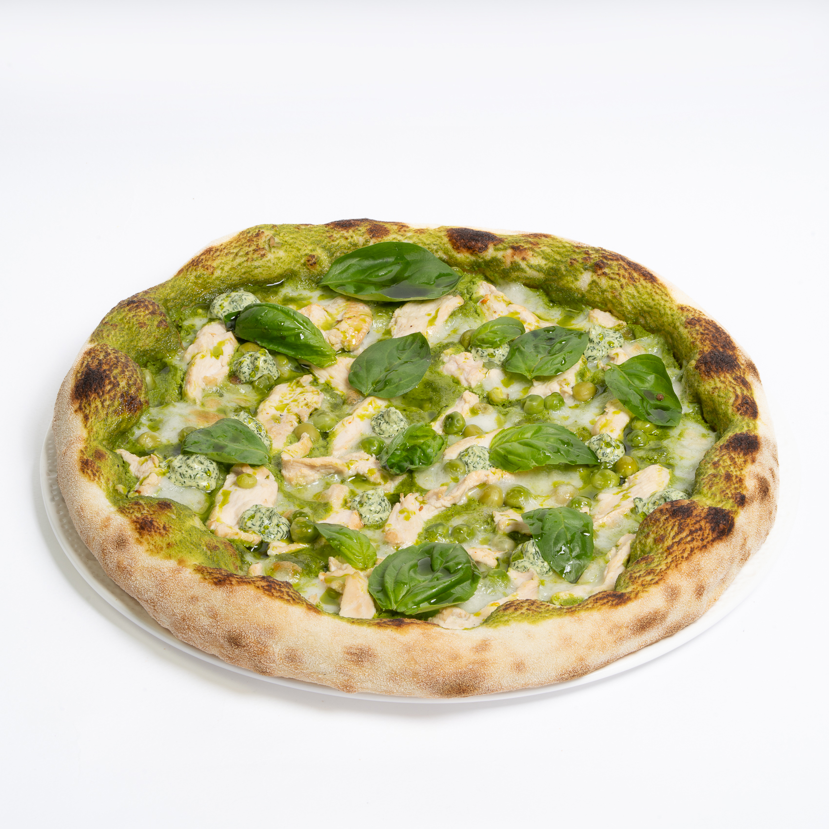 Pollo Verde / پیتزا مرغ سبز